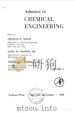 Advances in chemical engine ering.Vol.4.1963.     PDF电子版封面     