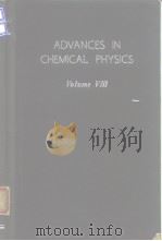 Advances in chemical physics.v.8.1965.（ PDF版）