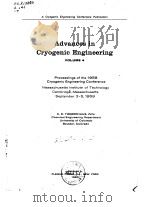Advances in cryogenic engineering.Vol.4.1960.     PDF电子版封面     