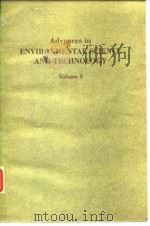 Advances in enviromental science and technology.v.3.1974.     PDF电子版封面     