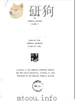 American Chemical Society.Bibliography of chemical reviews.v.3.1960.     PDF电子版封面     