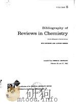 American Chemical Society.Bibliography of reviews in chemistry.v.5.1963.     PDF电子版封面     