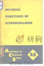 American Chemical Society.Division of Agricultural and Food Chemistry.Physical functions of hydrocol（ PDF版）