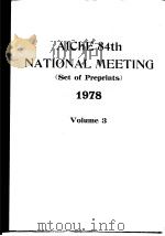 American Institute of Chemical Engineers.AICHE 84th National Meeting.v.3.1978.     PDF电子版封面     