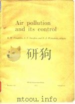American Institute of Chemical Engineers.Air pollution its control 1972.（ PDF版）