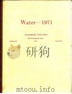 American Institute of Chemical Engineers.Water-1971.1972.（ PDF版）