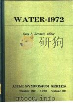 American Institute of Chemical Engineers.Water-1972.1973.     PDF电子版封面     