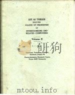 American Petroleum Institute Selected values of properties of hydrocarbons and related compounds.v.2     PDF电子版封面     