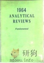 Analytical review.1964.     PDF电子版封面     
