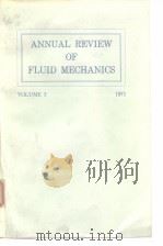 Annual Review of Fluid Mechanics Vol.3 1971.     PDF电子版封面     