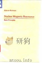 Atta-ur-Rahman.Nuclear magnetic resonance:basic principles.1986.     PDF电子版封面     