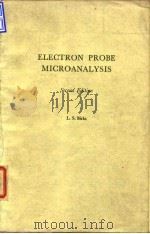 Birks.L.S.Electron probe microanalysis.1971.     PDF电子版封面     