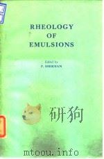 British Society of Rheology.Rheology of emulsions.1963.     PDF电子版封面     