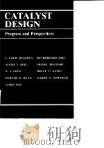 Catalyst design:progress and perspectives.1987.     PDF电子版封面     