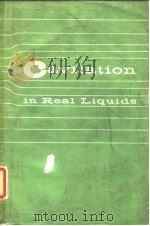 Cavitation in Real Liquids 1964.     PDF电子版封面     