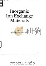 Chemical Rubber Co.Inorganic ion exchange materials.1982.     PDF电子版封面     
