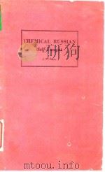 CHEMICAL RUSSIAN Self-Taught     PDF电子版封面     