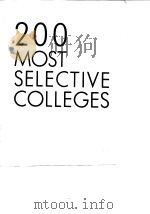 College Research Group of Concord.200 most selective colleges.1991.     PDF电子版封面     