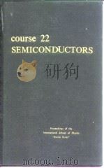 course 22 SEMICONDUCTORS     PDF电子版封面     