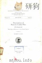 Descriptions of Nearctic Caddis Flies     PDF电子版封面    HERBERT H.ROSS 