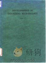 Developments in Industrial Microbiology;v.27.1987.（ PDF版）