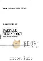 EFCE Working Party on the Mechanics of Particulate Solids.Powtech'83:particle technology.1983.     PDF电子版封面     
