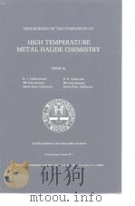 Electrochemical Society.High temperature metal halide chemistry.PV 78-1.1978.     PDF电子版封面     