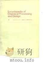 Encyclopedia of chemical processing and design.V.3.1977.     PDF电子版封面     