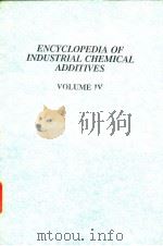 Encyclopedia of industrial chemical additives;v.4.1987.     PDF电子版封面     