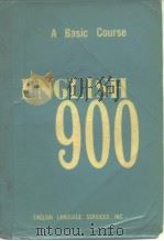 ENGLISH 900  BOOK ONE     PDF电子版封面     