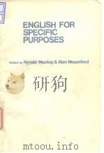 English for Specific Purposes     PDF电子版封面     