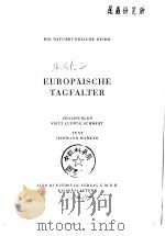 EUROPAISCHE TAGFALTER     PDF电子版封面     