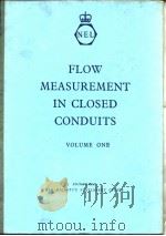 Flow Measurement in Closed Conduite Vol.1-2 1962.     PDF电子版封面     