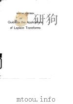 GUSTAV DOETSCH Guide to the Applications of Laplace Transforms     PDF电子版封面     