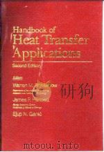 Handbook of heat transfer applications.1985.2nd ed.     PDF电子版封面     