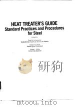 Heat treater's guide:standard practices & procedures for steel.1982.     PDF电子版封面     