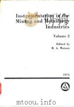 Instrument Society of America.Instrumentation in the mining and metallurgy.v.2.1974.     PDF电子版封面     