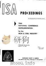 Instrument Society of America.Proceedings of the Fourteenth National Conference on Instrumentation f     PDF电子版封面     