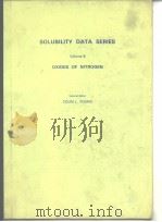 Int.Union of Pure & Applied chem.Oxides of nitrogen.(Solubility data series.v.8)1981     PDF电子版封面     