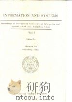 International Conference on  Information andsys tems:proceedings of  1991     PDF电子版封面     