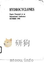 International Conference on Hydrocyclones.1980.     PDF电子版封面     