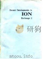 International Conference on Recent developments in ion exchcage 2.1990.     PDF电子版封面     