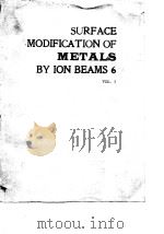 International Conference on Surface Modification of Metals by Ion Beams (6th:1988;Italy)Surface modi     PDF电子版封面     