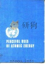 International Conference on the Peaceful Uses of Atomic Energy.Proceedings held in Geneva 1 Sept.-13     PDF电子版封面     