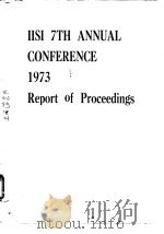 International Iron and Steel Institute.IISI 7th Annual Conference 1973.1974.     PDF电子版封面     