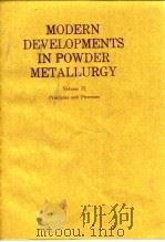 International Powder Metal-Iurgy Conference(1984:Toronto)Principles and processes:proceedings of the     PDF电子版封面     