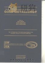International Symposium on Gold Metallurgy (1987:Winnipeg Canada)     PDF电子版封面     