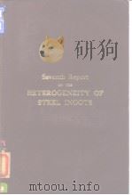 Iron and Steel Institute Special Report.No.16. Seventh report on the heterogeneity of steel ingots.1     PDF电子版封面     