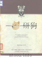 Iron and Steel Institute Special Report.No.55.Physical aspects of absorptiometric analysis.1956.     PDF电子版封面     