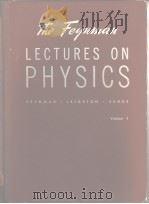 LECTURES ON PHYSICS Volume 1（1963 PDF版）